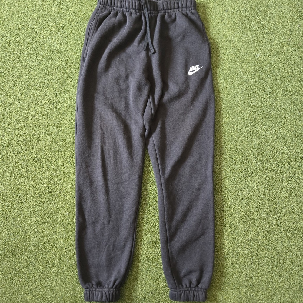 Nike Sweatpants Men Small Fleece Joggers Black - Picture 2 of 9